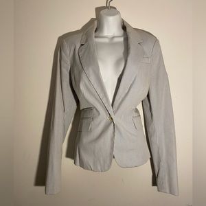 Tommy Hilfiger pinstriped blazer jacket NWT